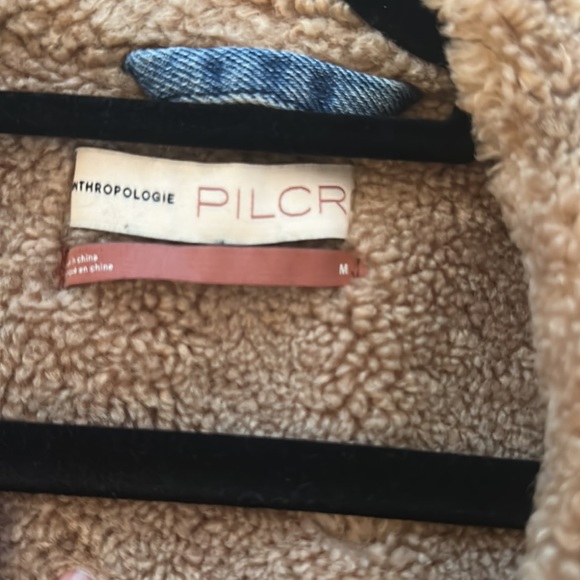 Pilcro denim jacket with Sherpa lining - Picture 3 of 3